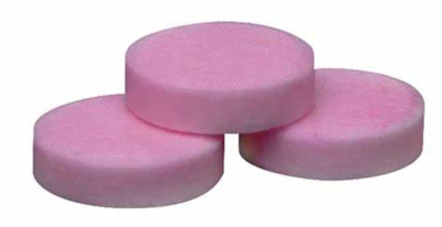 53410 D6 4 OZ URINALBLOCKS PUCKS CHERRY